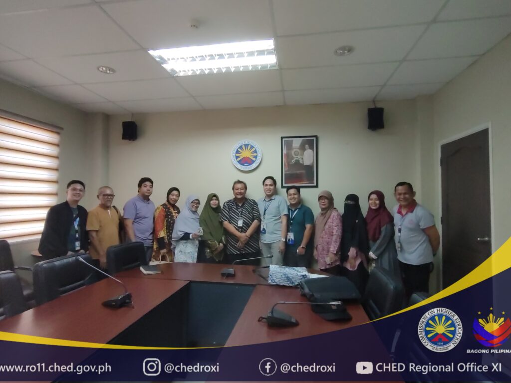 CHED RO XI Office welcomes UNNES