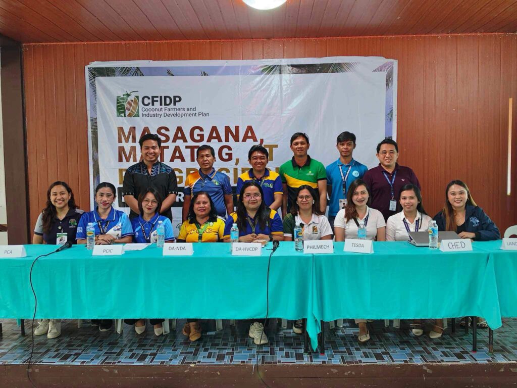 CHED RO XI Presents CoScho Scholarship Features to Coconut Farmers at CFIDP Information Caravan in Davao de Oro