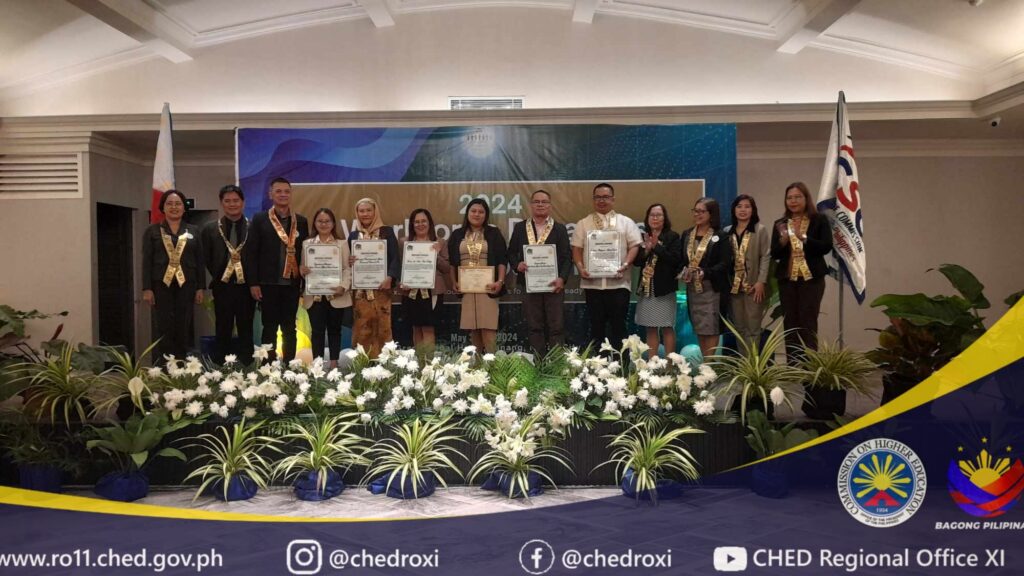 CSC acknowledges CHED RO XI in PRIME HRM Level