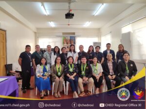 CHED RO XI Inspects City College of Davao for COPC Evaluation of BS Programs in Early Childhood Education, Entrepreneurship, and Technical Vocational Education