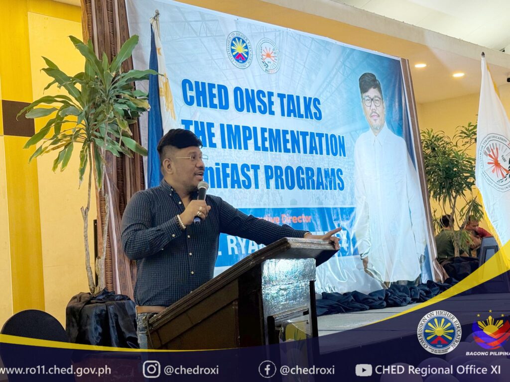 UniFAST Executive Director Atty. Ryan L. Estevez Visits Davao City